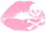 Gif animé bouche pirate